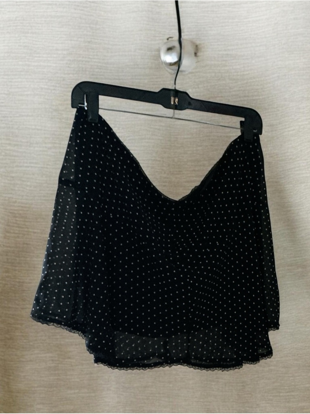 wild fable Black Polka Dot Cami Top